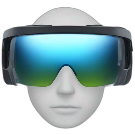 VR glass emoji