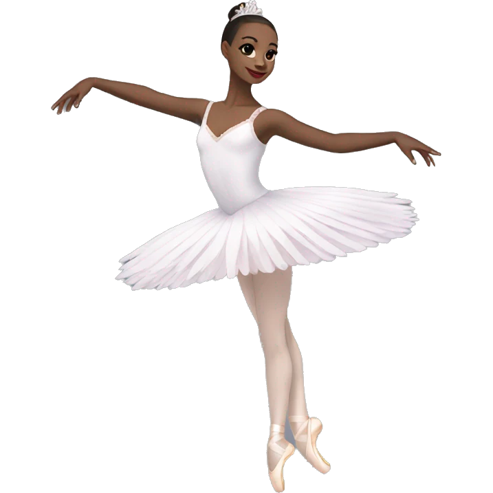 Ballet black swan  emoji