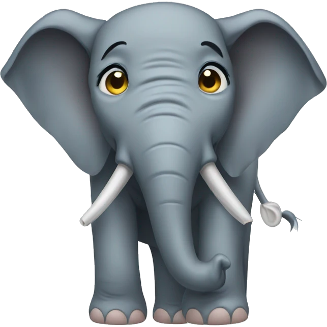Crying elephants  emoji
