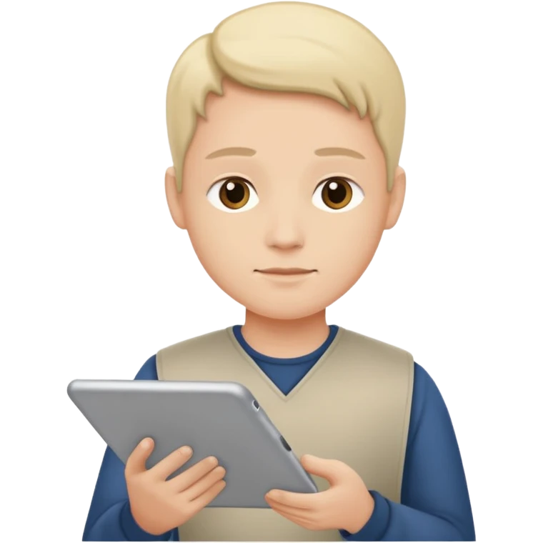 Mental health + digital balance emoji