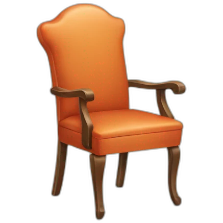 Chair plus human leg emoji