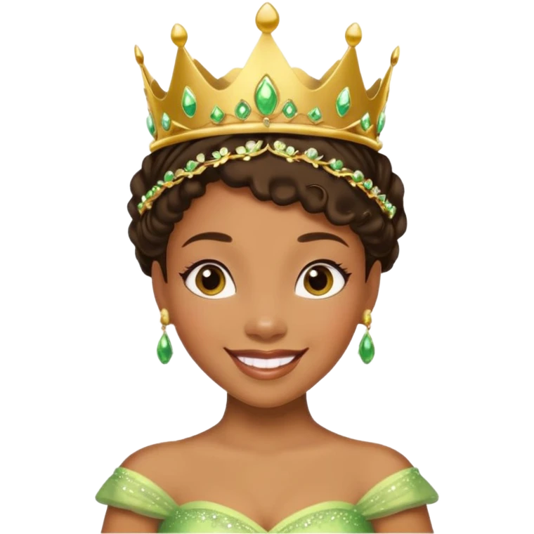 Princess  from The Princess and the Frog emoji
