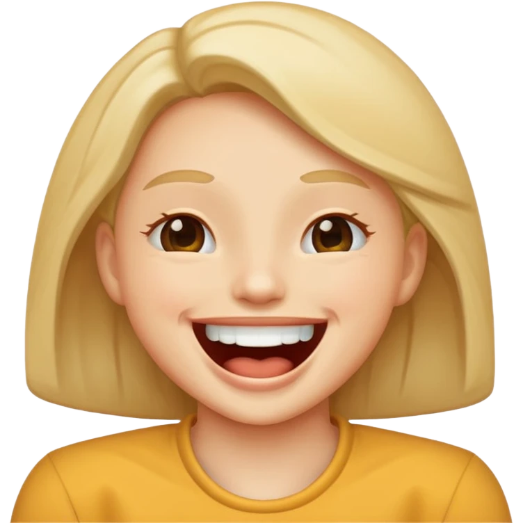 Laughing emoji