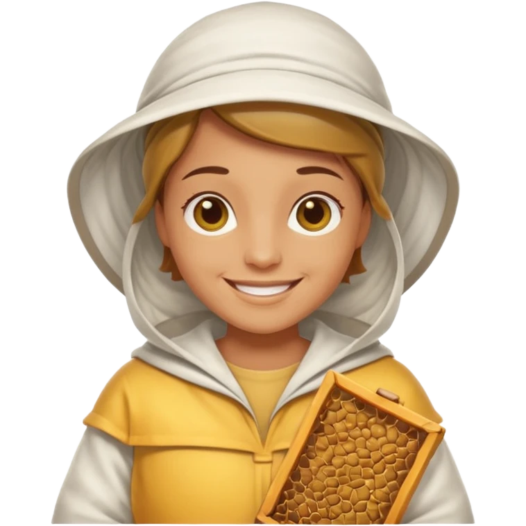 beekeeper white cloth emoji