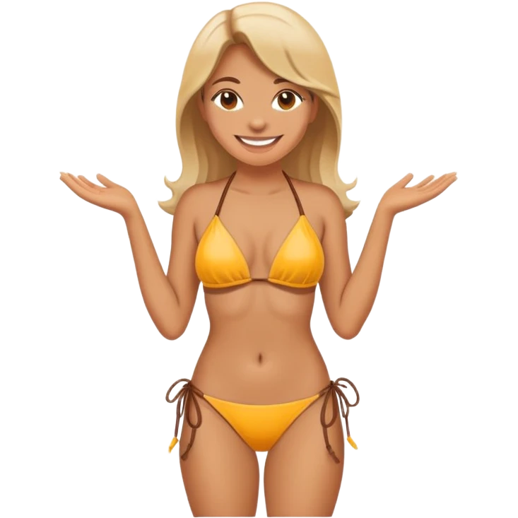 String bikini emoji