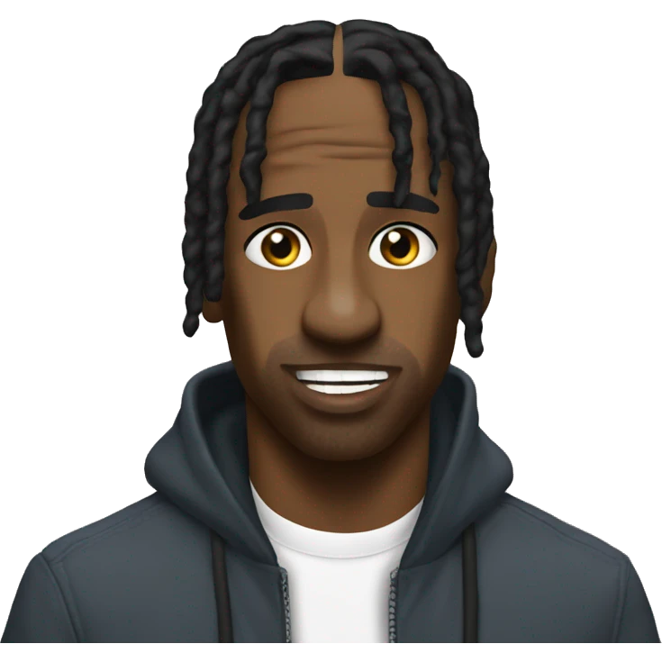 travis scott saying fein  emoji