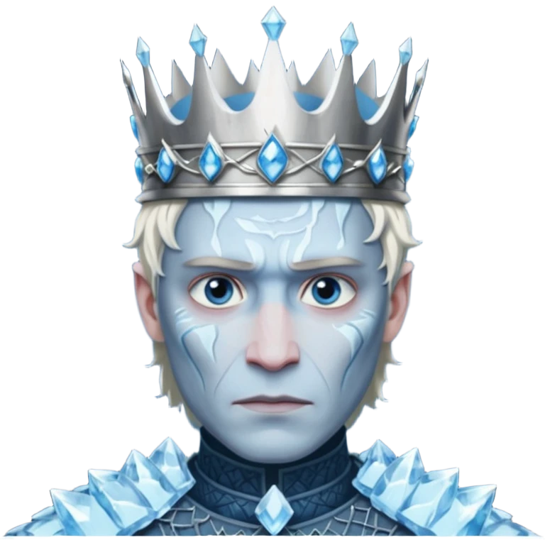 Le roi des marcheur blanc dans game of thrones emoji
