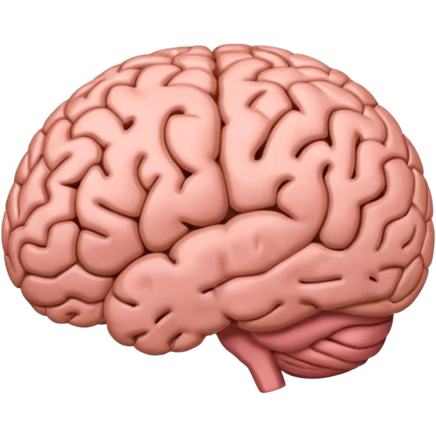Un cerebro  emoji