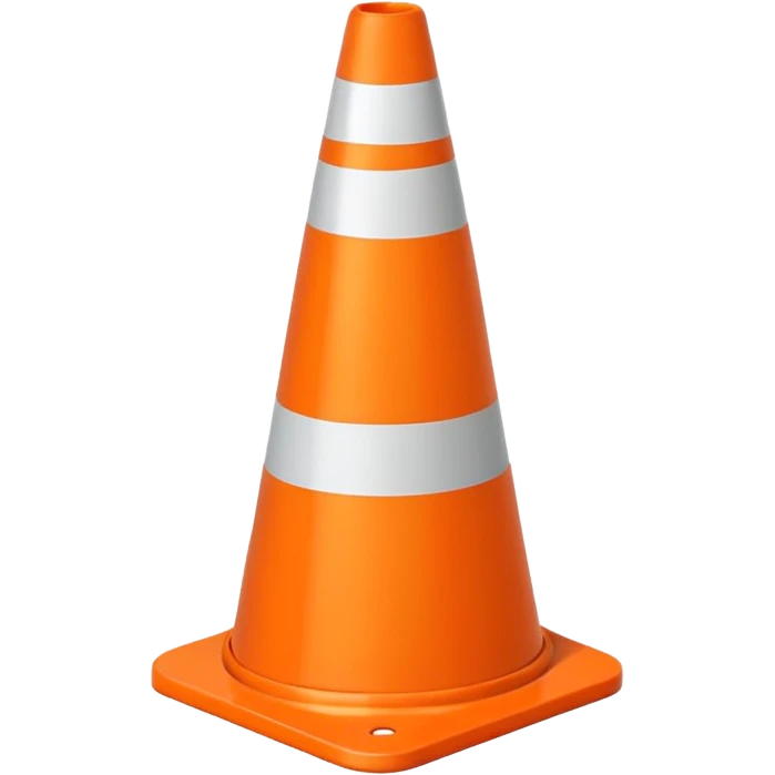 traffic cone emoji