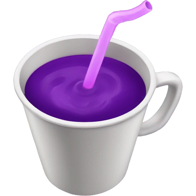 Double cup of purple drink emoji