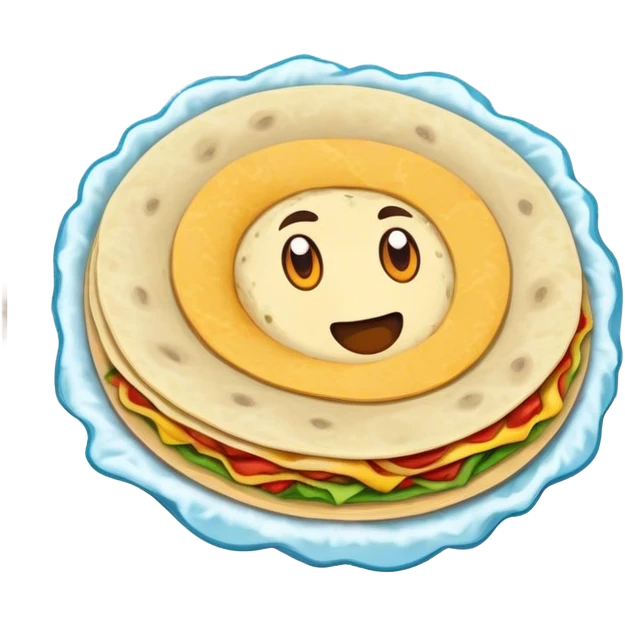 hurricane tortilla emoji