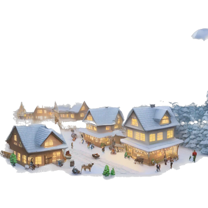 Winter wonderland emoji