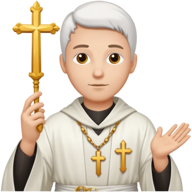 Lawful Human Priest emoji