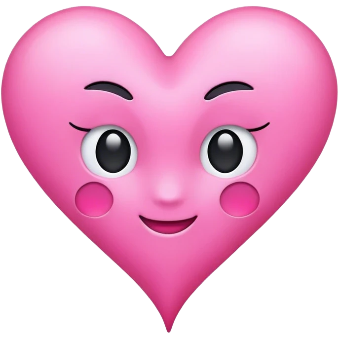 Pink emoji