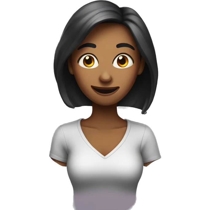 Mischievous woman emoji