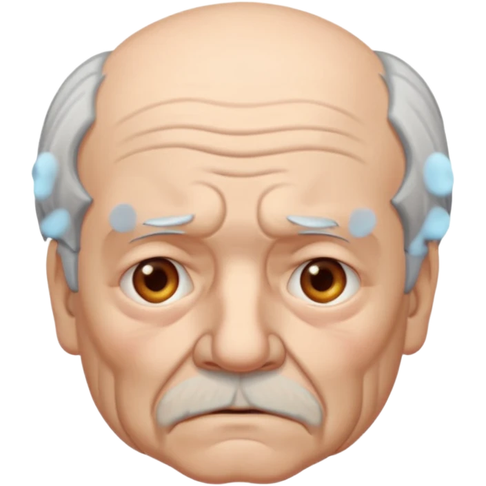 anciano triste emoji