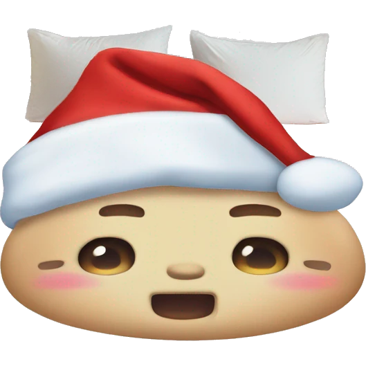 Chirsmas cute blanket emoji