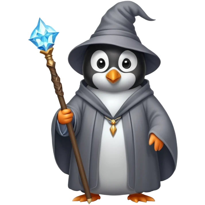 Penguin Wizard from Russia emoji