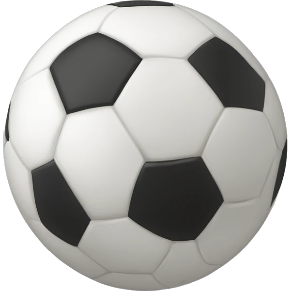 un caca avec un ballon de foot emoji