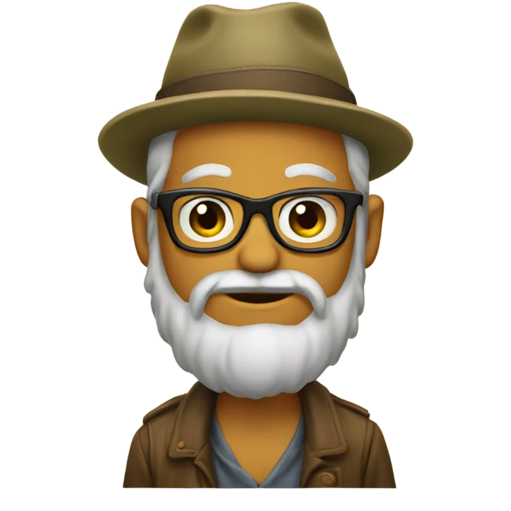 Yesi wearing hat emoji