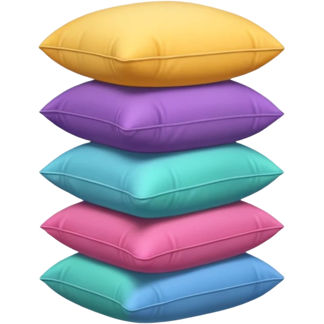 aesthetic pillow stack emoji