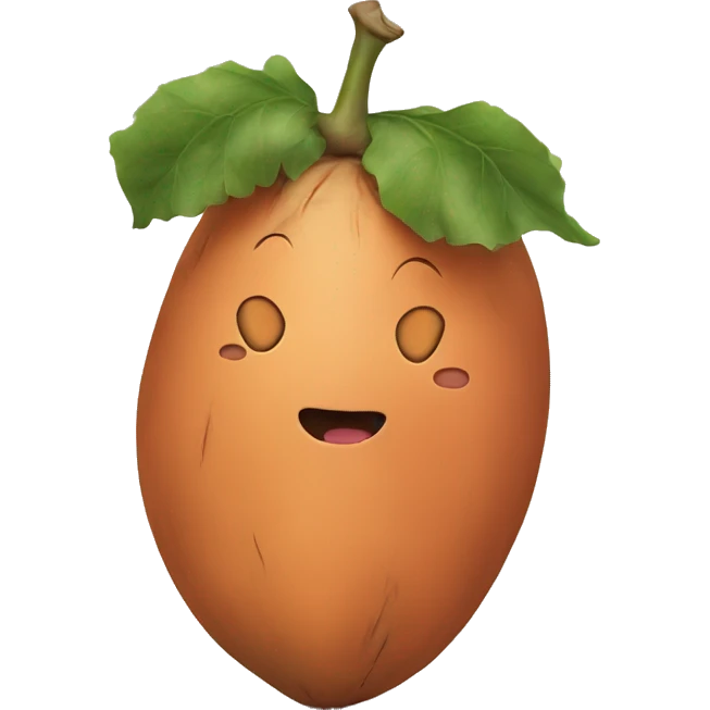 Sweet potato emoji