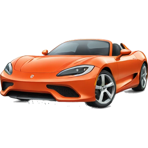 sports car emoji