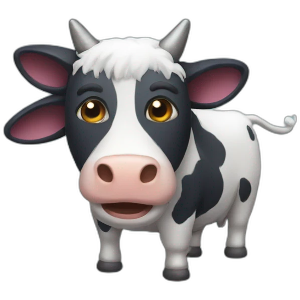 Space cow emoji