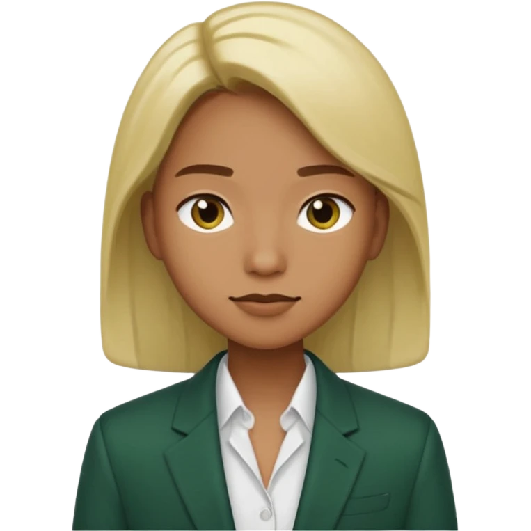 нарисуй человеа в тёмнозелёном пиджаке emoji