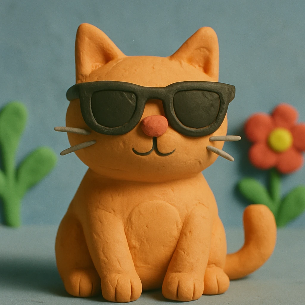 cat wearing sunglasses emoji