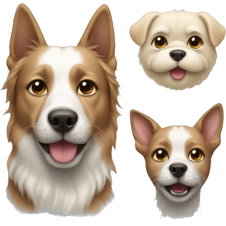 cat and dog combined emoji