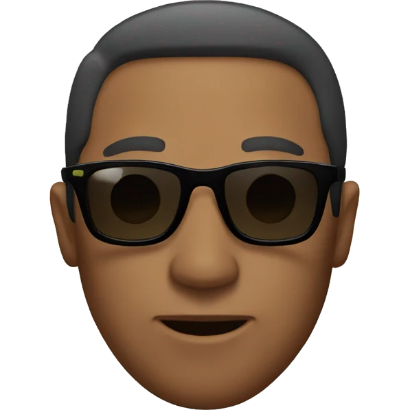 Man with sunglasses  emoji