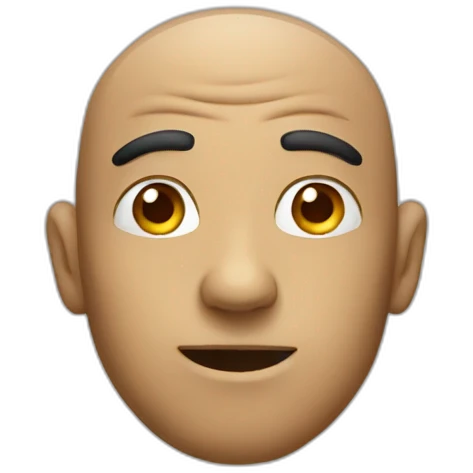 curious man emoji