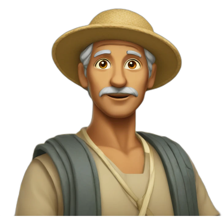 antiquité agriculteur egyptien emoji
