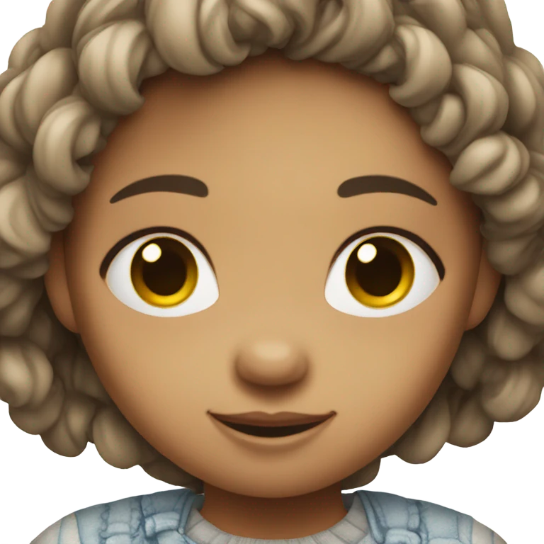 A girl wearing a stitch shirt emoji