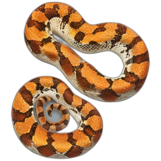 Rainbow boa  emoji