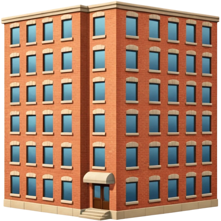 apartment building emoji