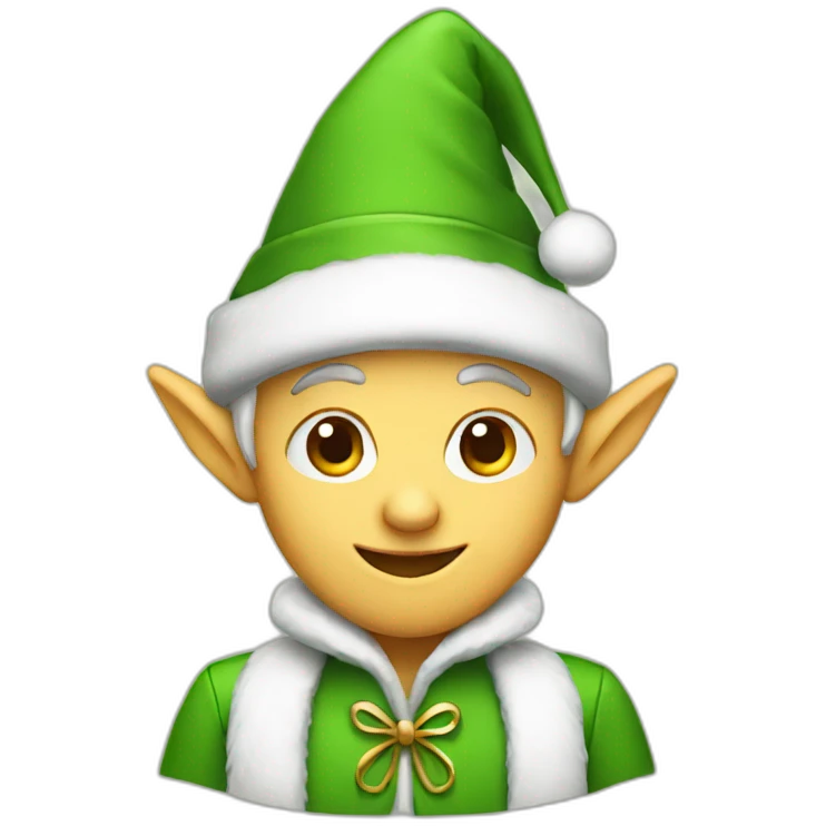 christmas elf emoji