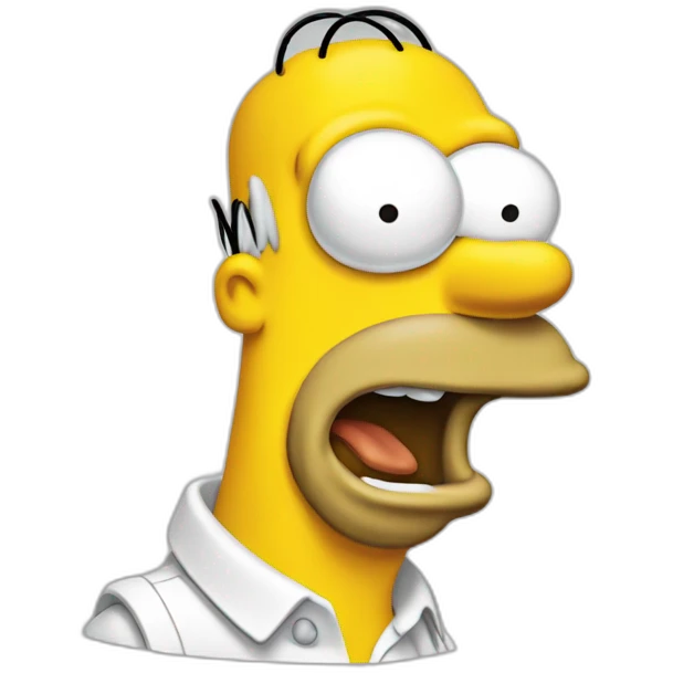 iconic homer simpson emoji