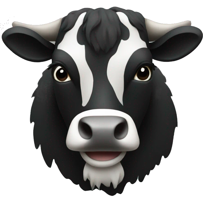Black Steer logo emoji