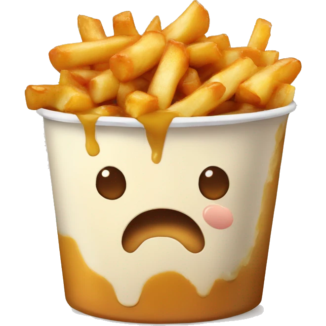 Poutine mange poutine emoji