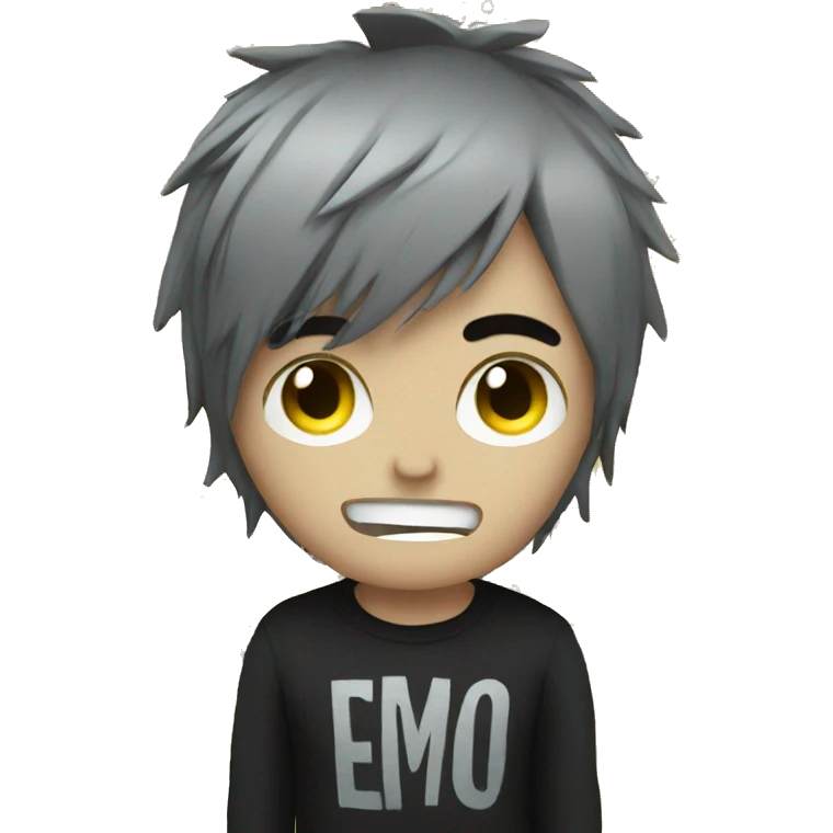 Emo boy emoji