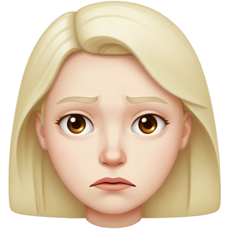 😩 with Bit on Underlip emoji