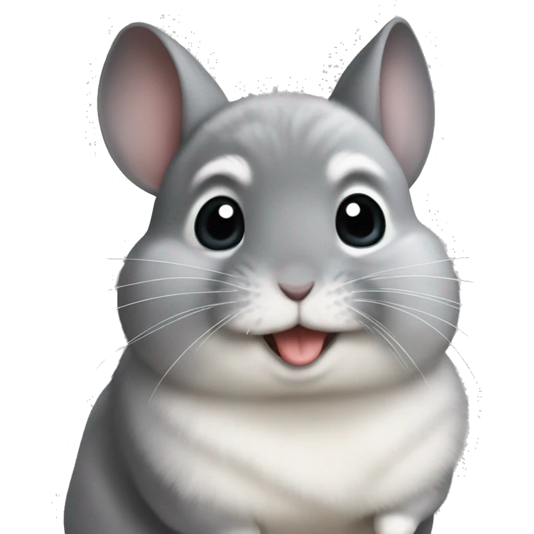 Chinchilla with me emoji