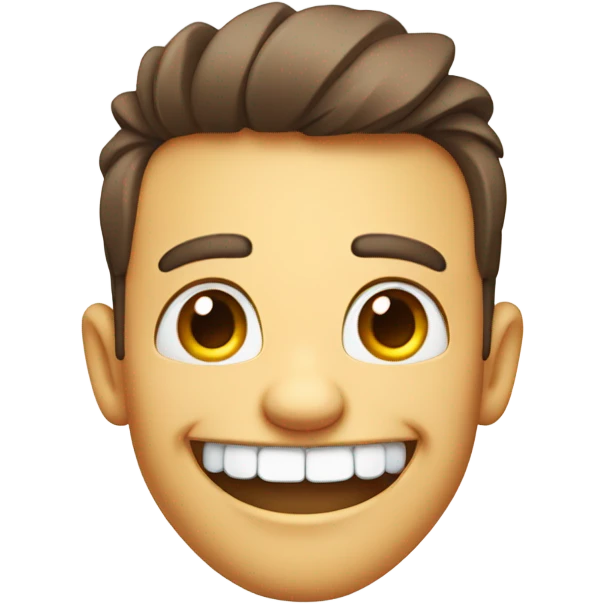 Smiley with braces emoji