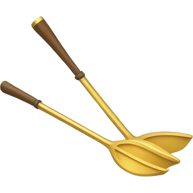 gold oar emoji
