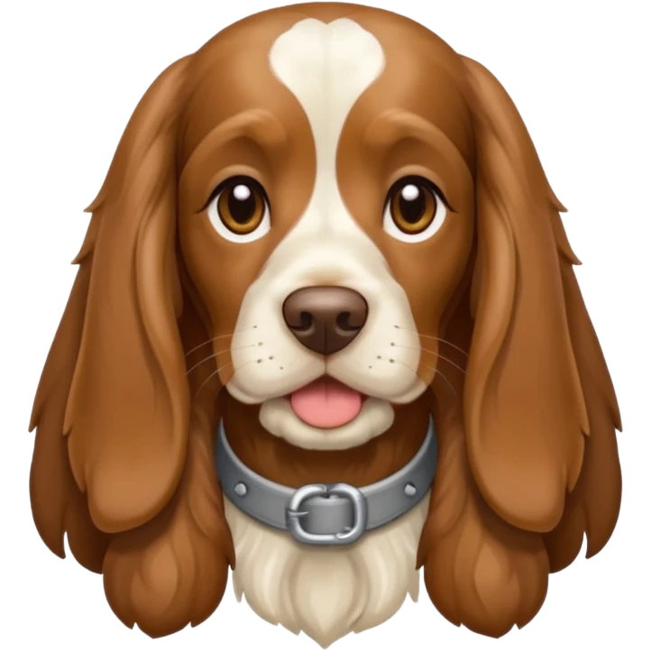 English Cocker Spaniel Brown Tan emoji