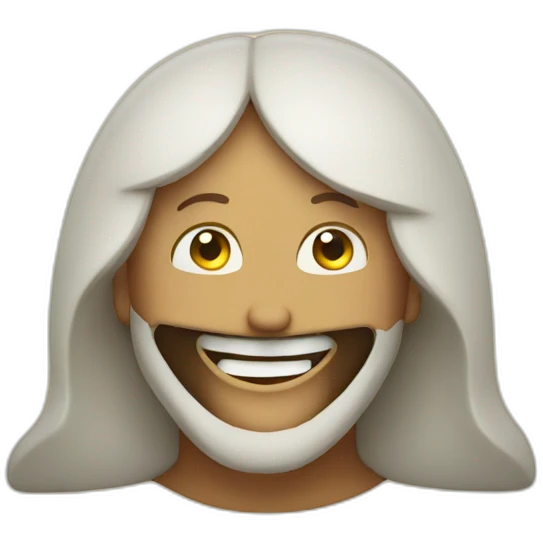 Laughing Jesus emoji