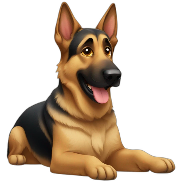 German Shepherd emoji