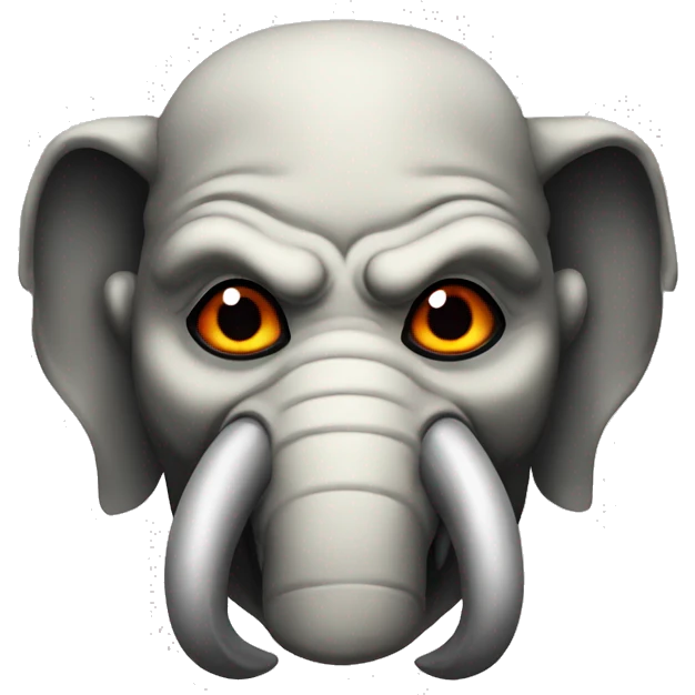 oni japanese mask elephant emoji